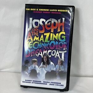 Joseph and‎ the Amazing Technicolor Dreamcoat (VHS, 2000, Clamshell)